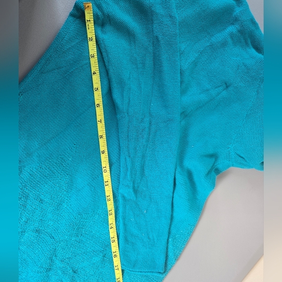 Lilly Pulitzer Tatum Cardigan Sweater Aqua Size Small - Picture 14 of 15